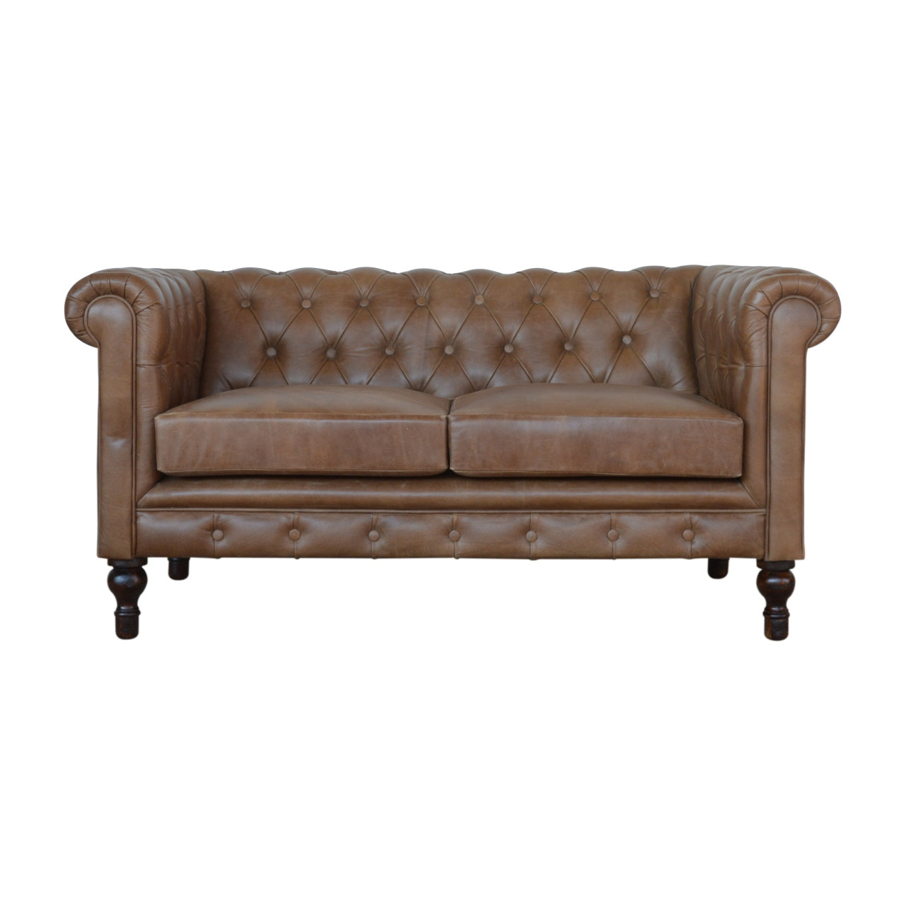 Buffalo Leather Chesterfield