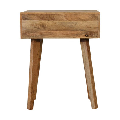 Bone Inlay Tapered Nightstand