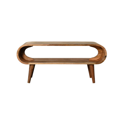 Amaya Nordic Style Oak-ish Coffee Table